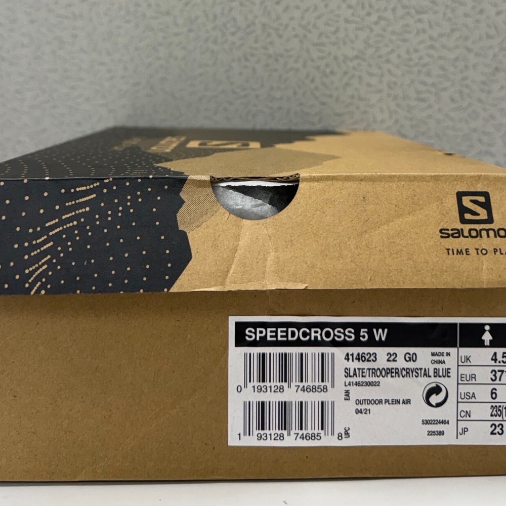 Salomon Women Speedcross 5, Slate/Trooper/ Crystal Blue